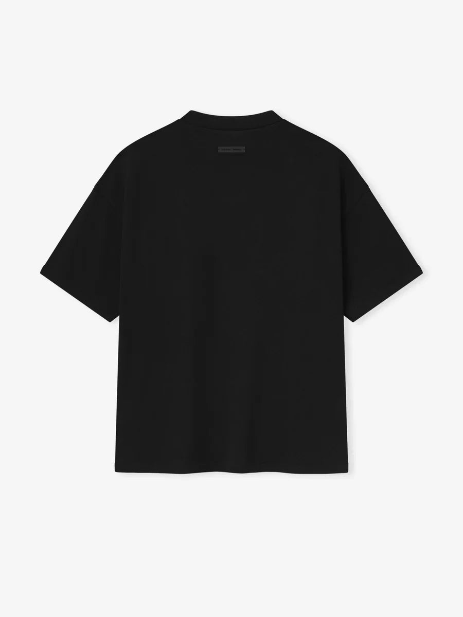 90S Fit Pique Crewneck Tee