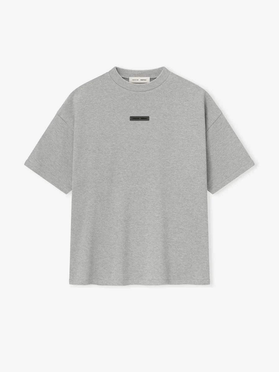 90S Fit Pique Crewneck Tee