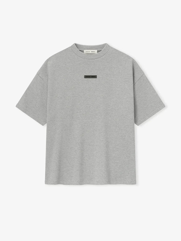 90S Fit Pique Crewneck Tee