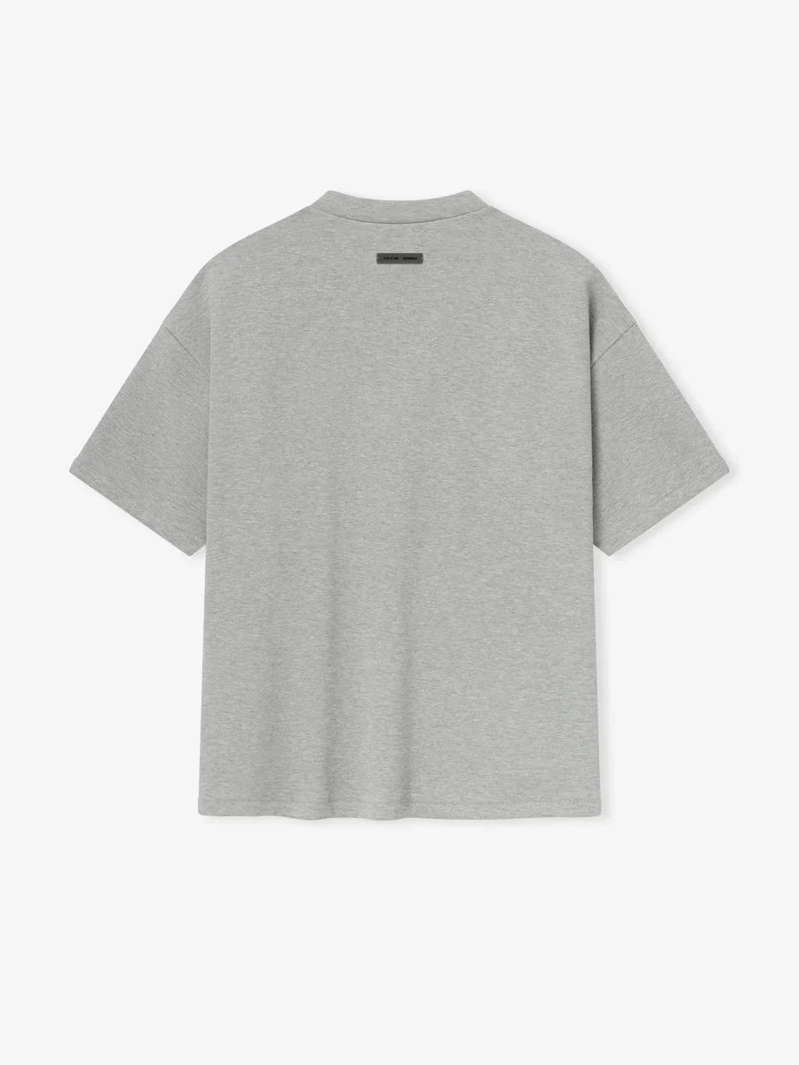 90S Fit Pique Crewneck Tee