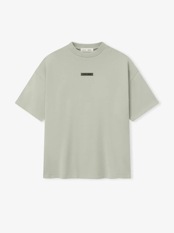 90S Fit Pique Crewneck Tee