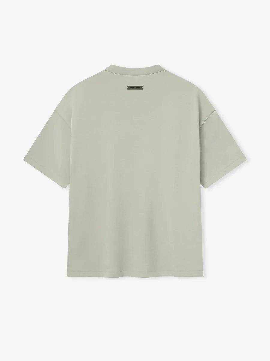 90S Fit Pique Crewneck Tee