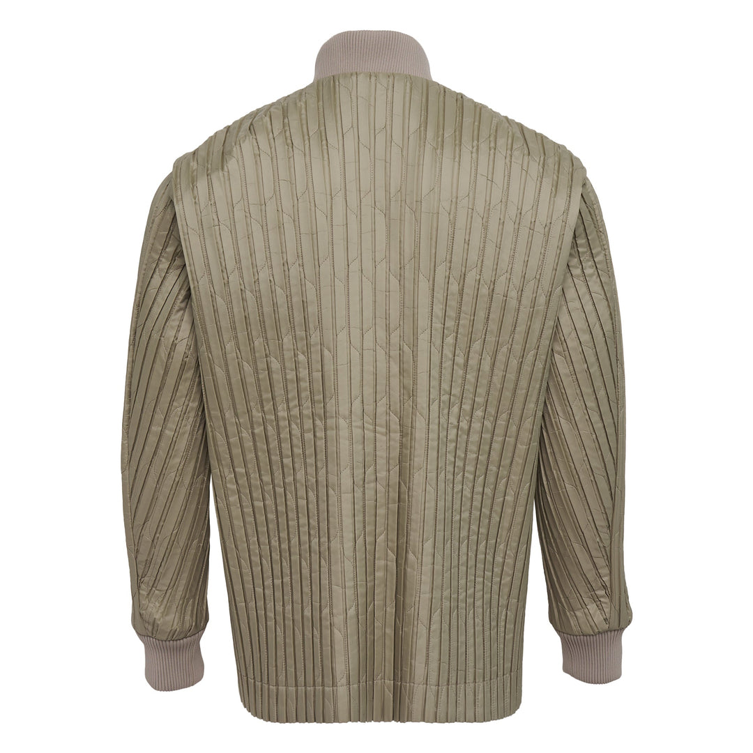 Padded Pleats Blouson