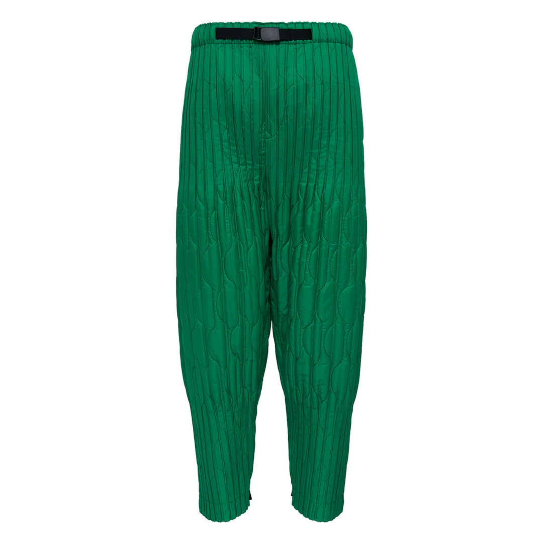 Padded Pleats Pants