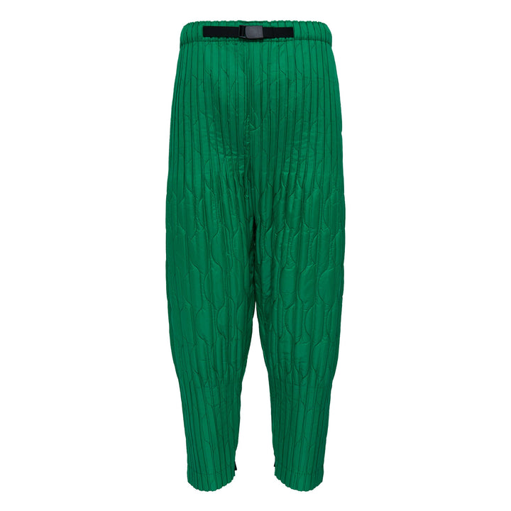 Padded Pleats Pants