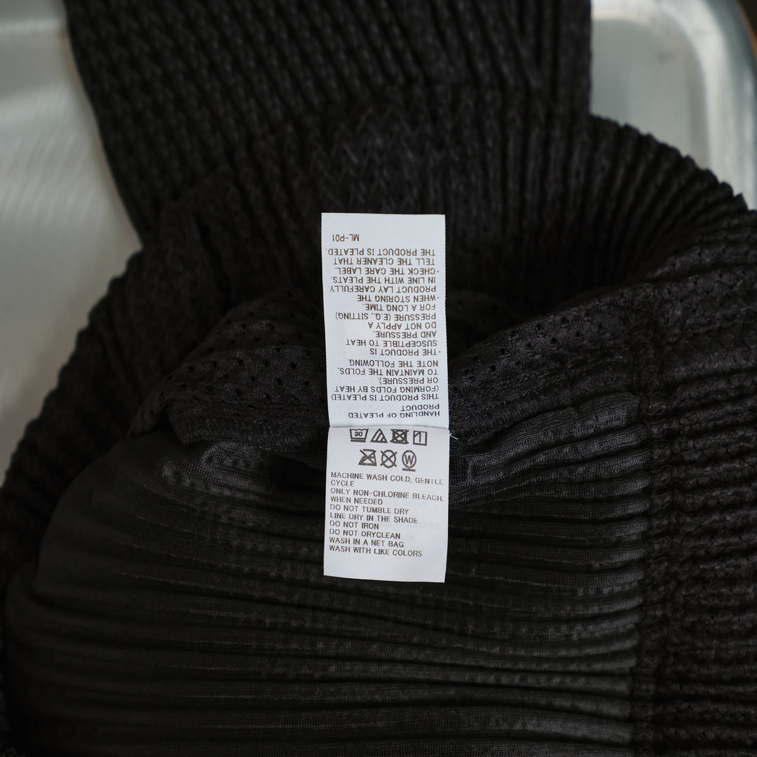 Wickerwork Mesh Pants