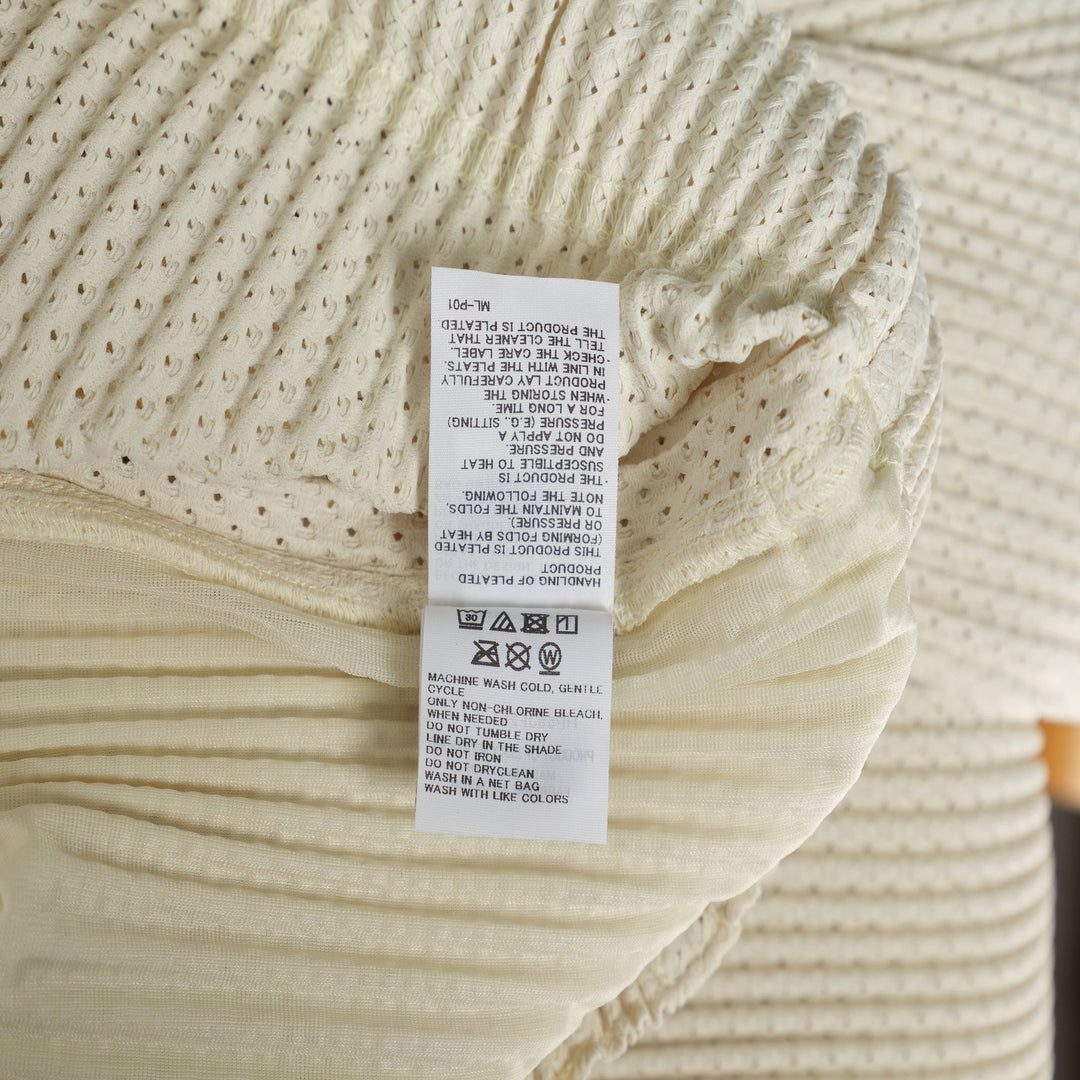 Wickerwork Mesh Pants
