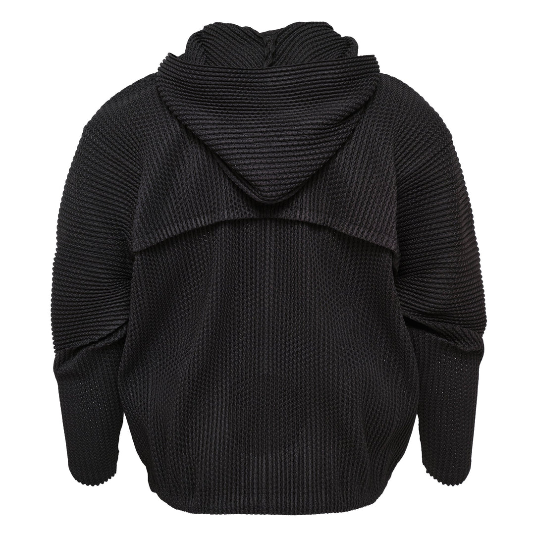 Wickerwork Mesh Blouson