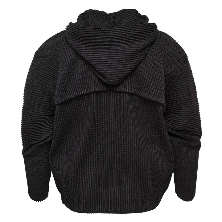 Wickerwork Mesh Blouson
