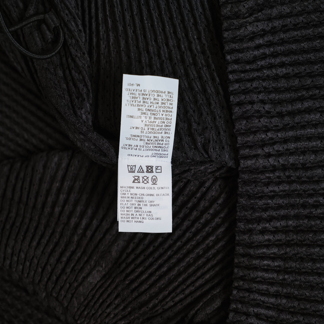 Wickerwork Mesh Blouson