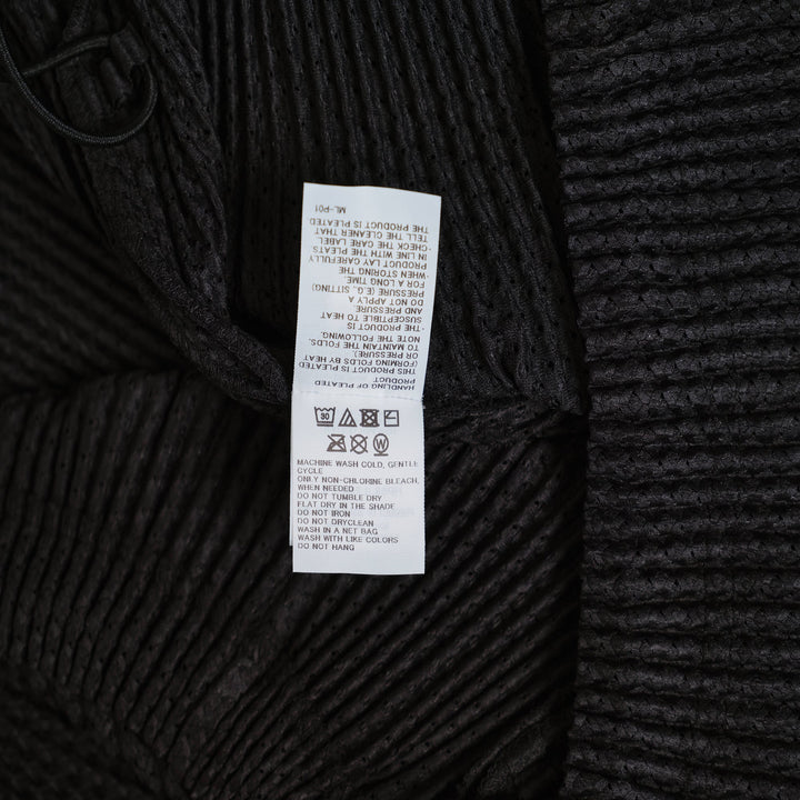 Wickerwork Mesh Blouson