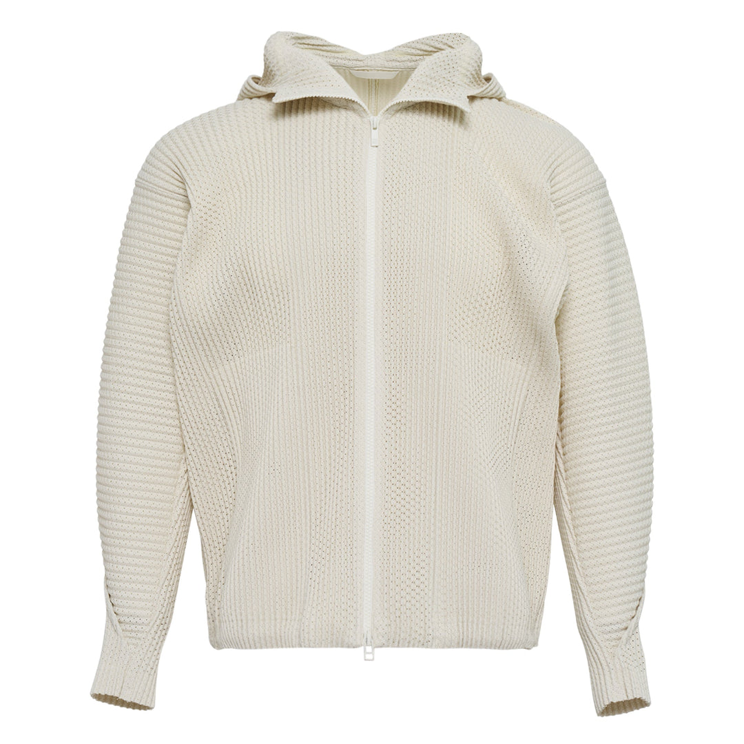 Wickerwork Mesh Blouson