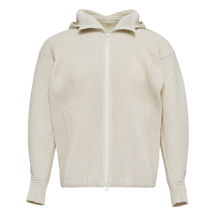 Wickerwork Mesh Blouson