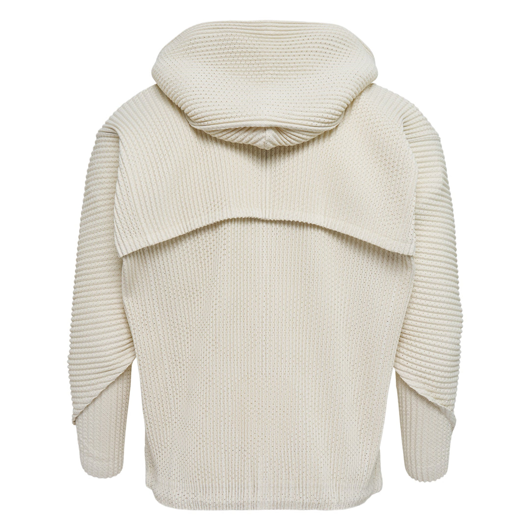 Wickerwork Mesh Blouson
