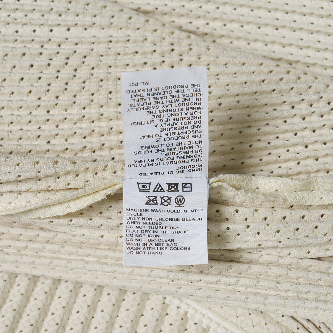 Wickerwork Mesh Blouson