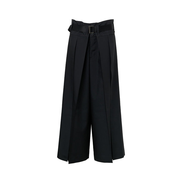 Flat Side Fold Woven Pants
