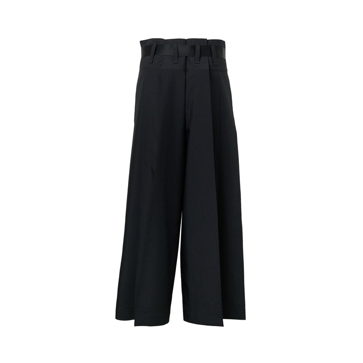 Flat Side Fold Woven Pants