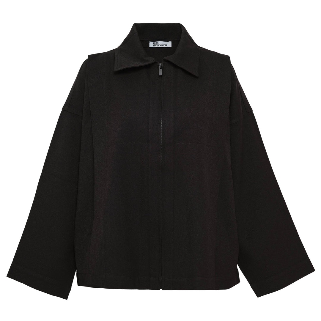 Wool Like Flat Tuck Jacket