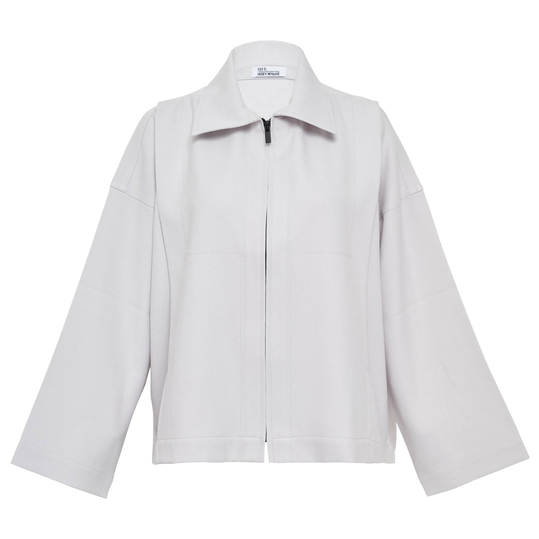 Wool Like Flat Tuck Jacket