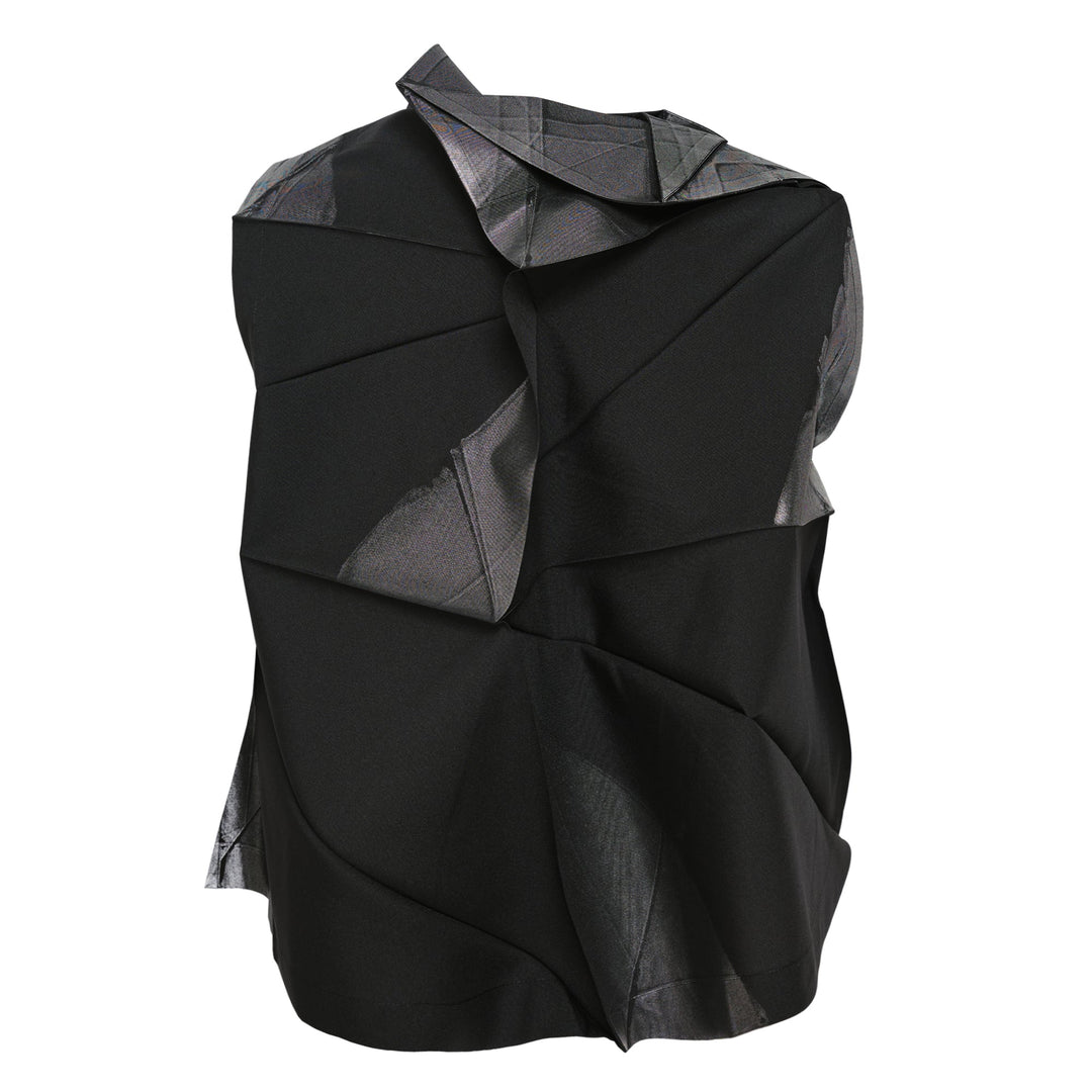 No.16 Foil Woven Top