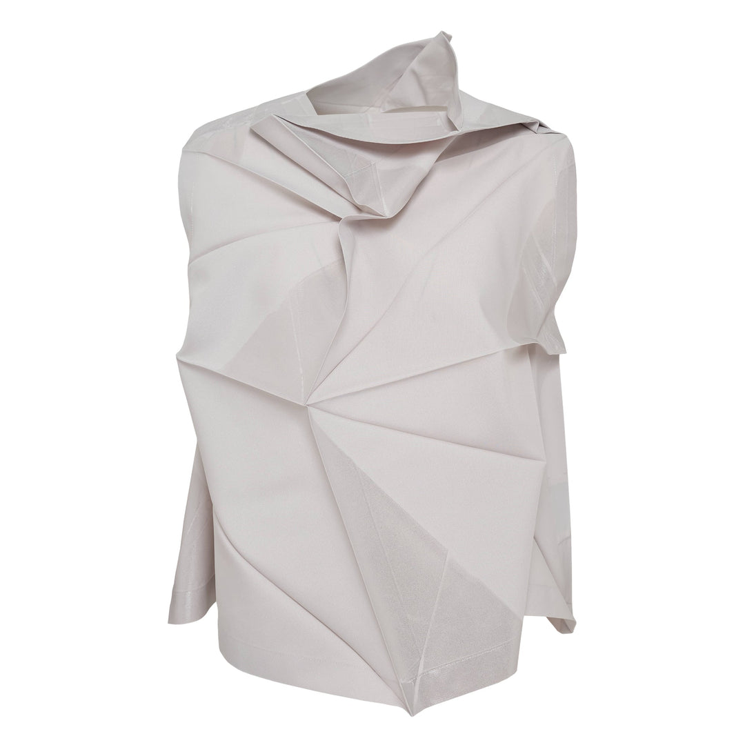 Foil Woven Top