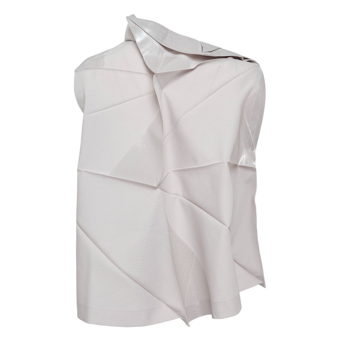 Foil Woven Top