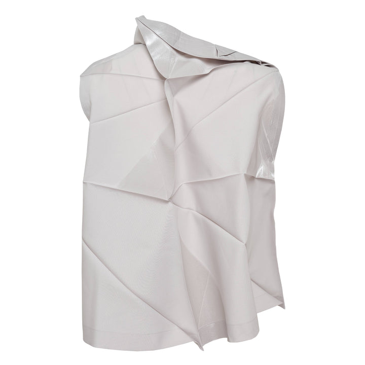 Foil Woven Top