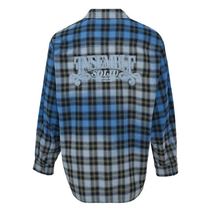 Bleached Check Shirt