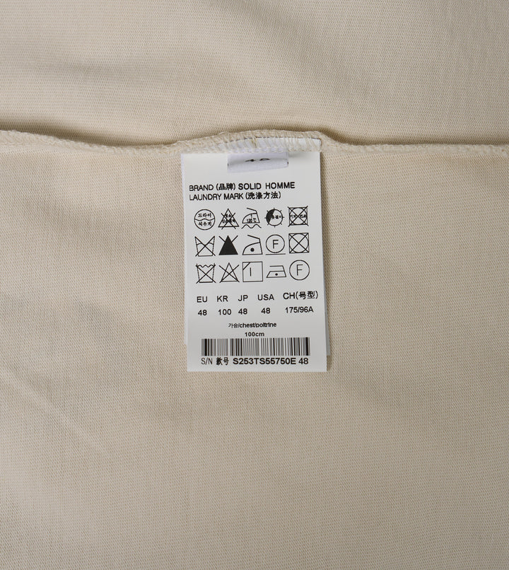 Back Solid Tee