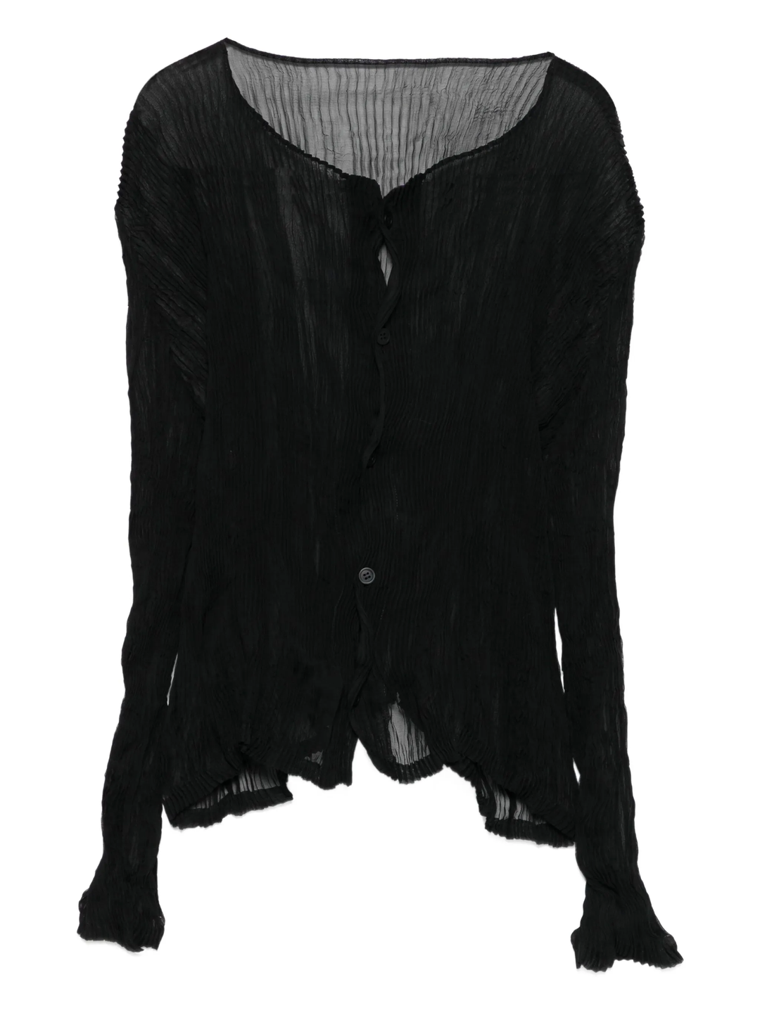 Chiffon Twist Cardigan