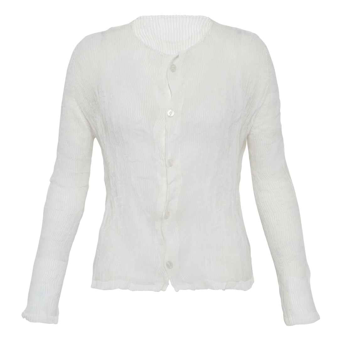 Chiffon Twist Cardigan