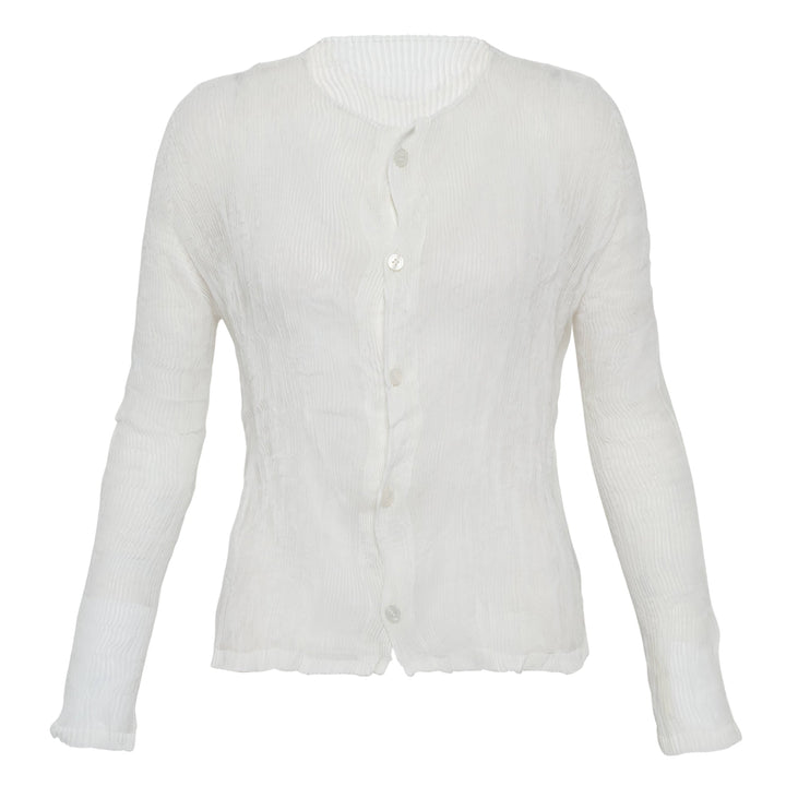 Chiffon Twist Cardigan