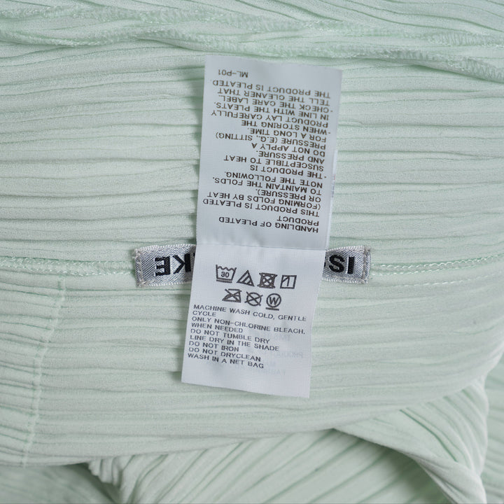 Hatching Pleats Pleated Vest