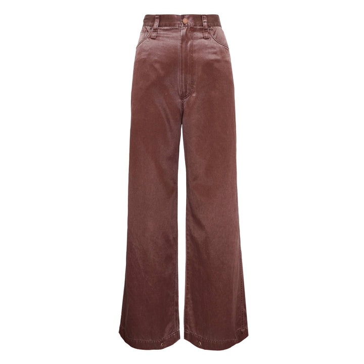 Pseudo Jeans Woven Pants