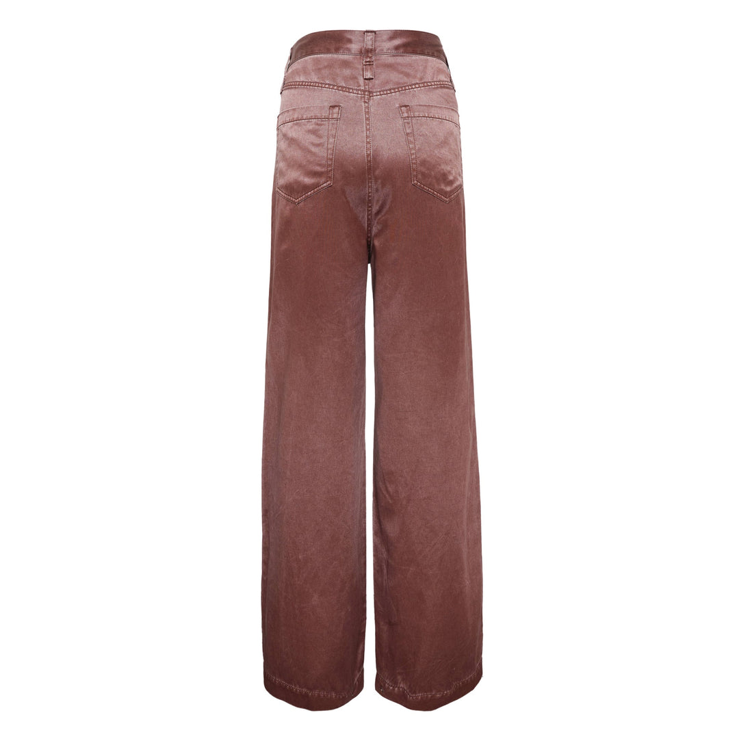 Pseudo Jeans Woven Pants