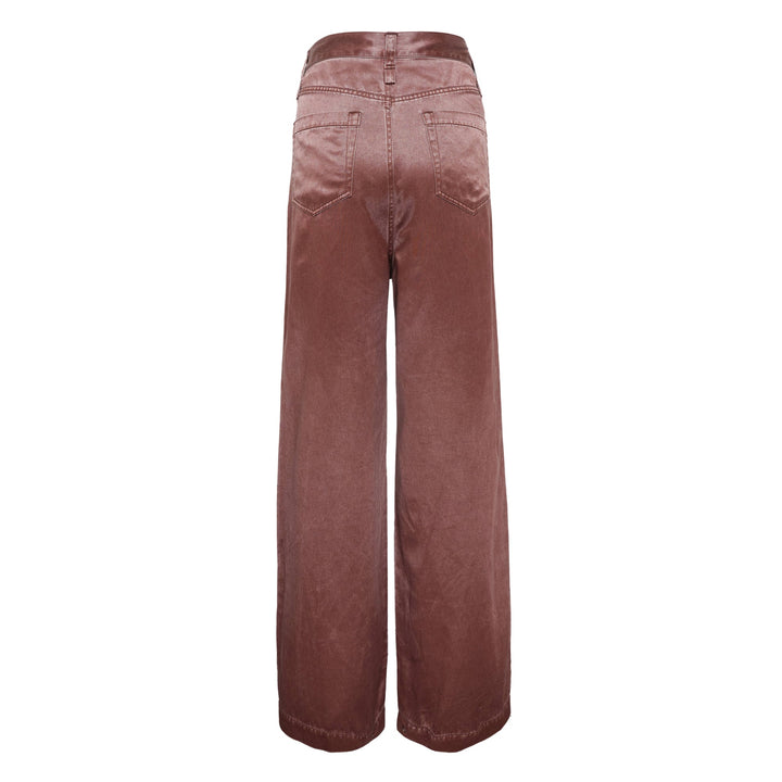 Pseudo Jeans Woven Pants