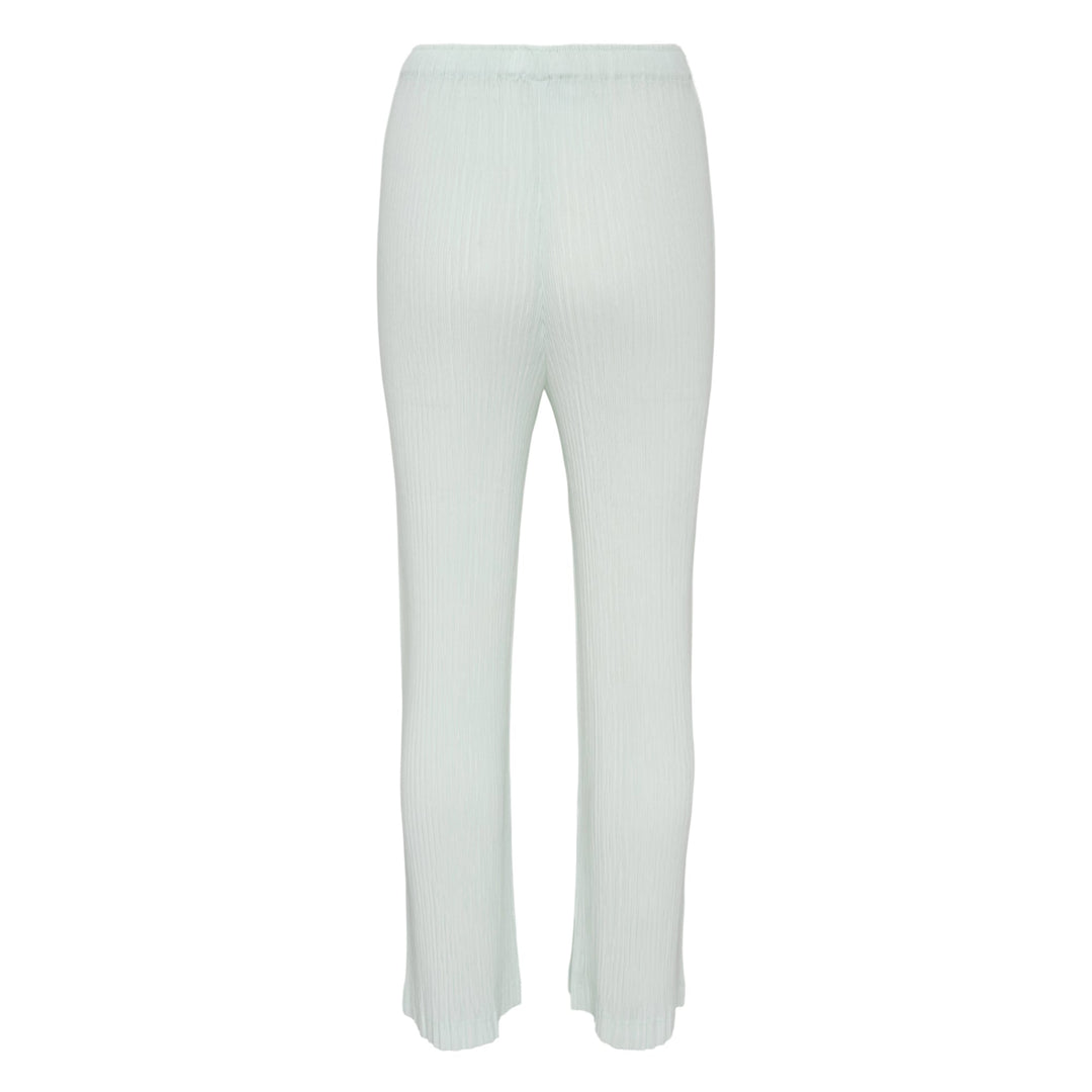Hatching Pleated Pants