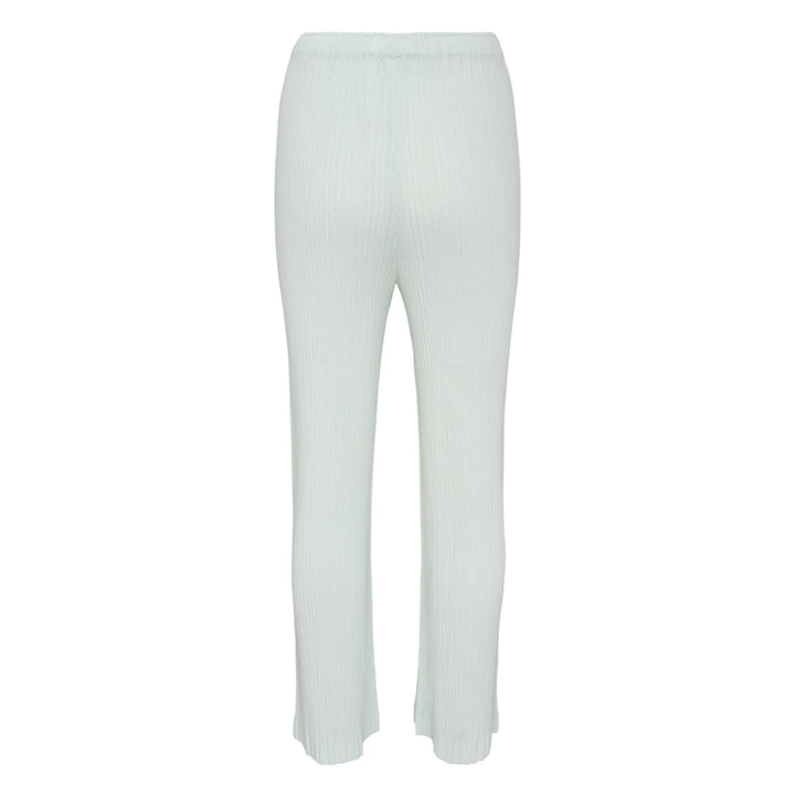 Hatching Pleated Pants