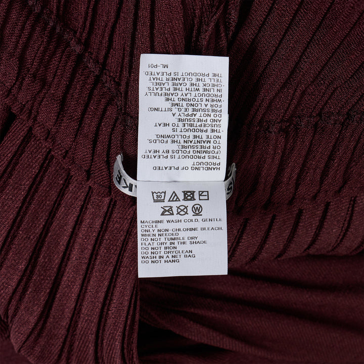 Linen Like Pleats Pleated Pants