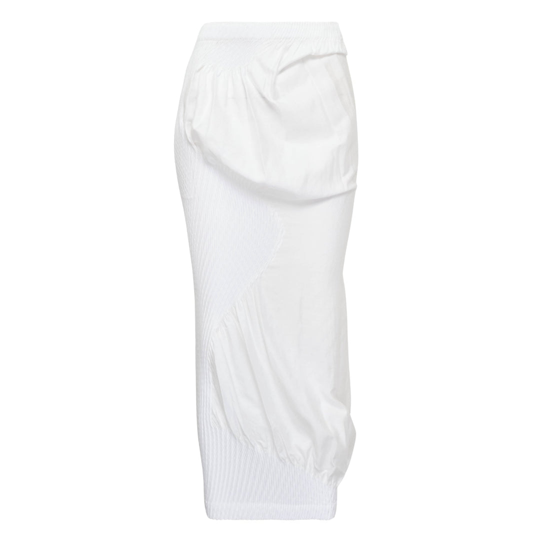 Knit Contour Pleated Skirt