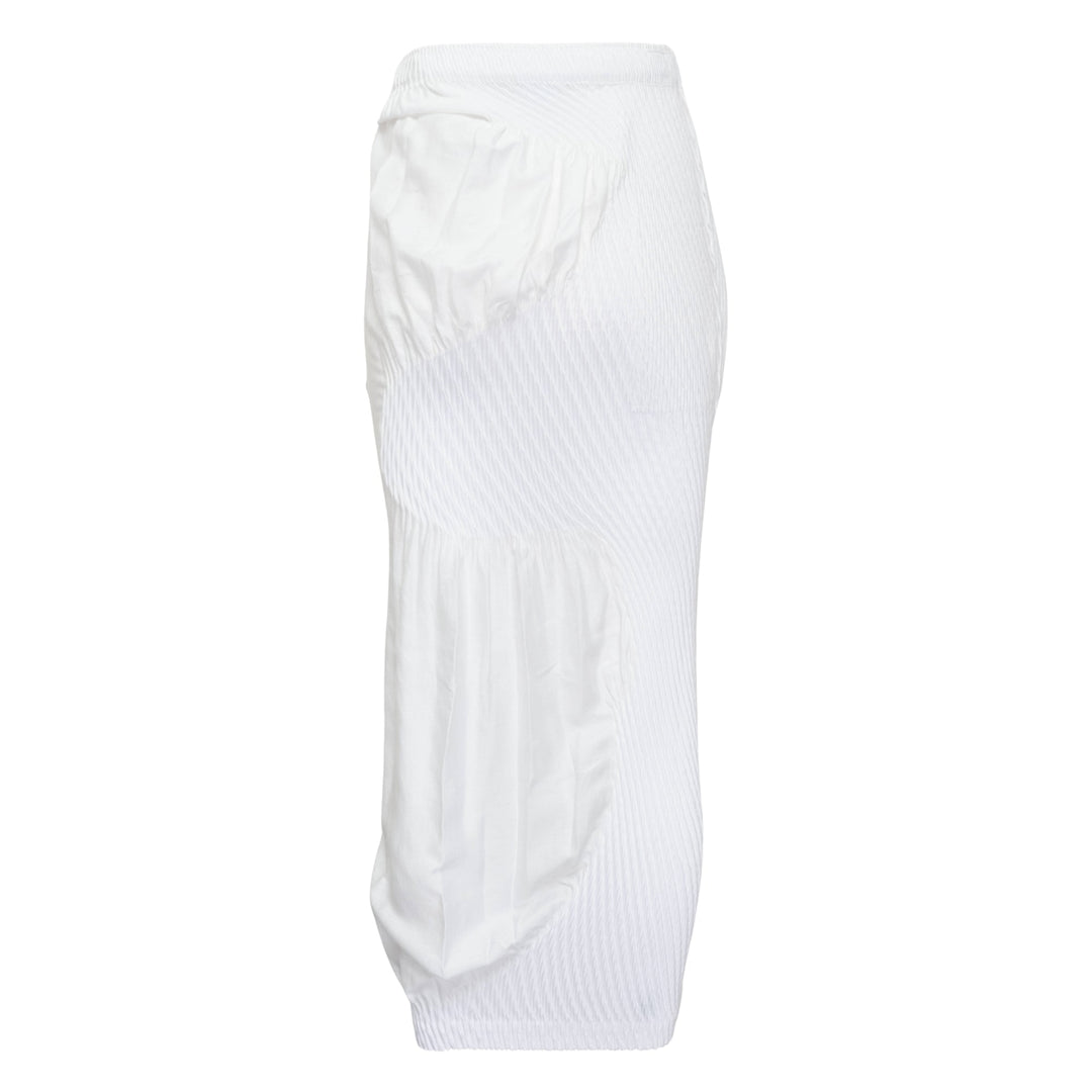 Knit Contour Pleated Skirt