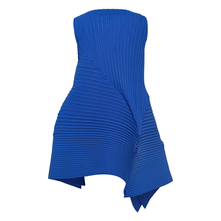 Fold Pleats Pleated Dress