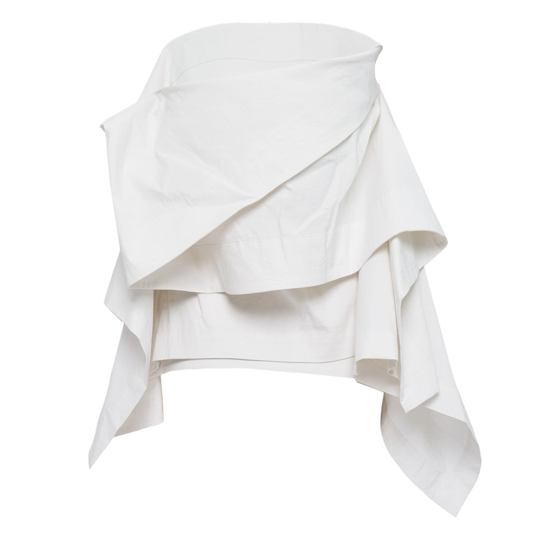 Collapsing Sculpture Woven Top