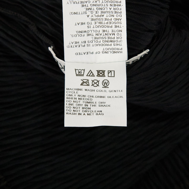Suede Like Puff Pleated Top