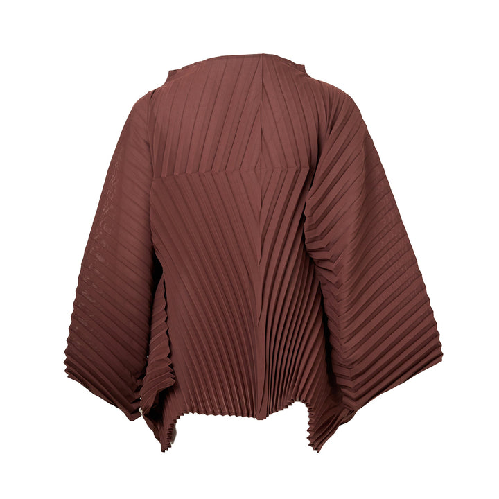 Wave Pleated Top