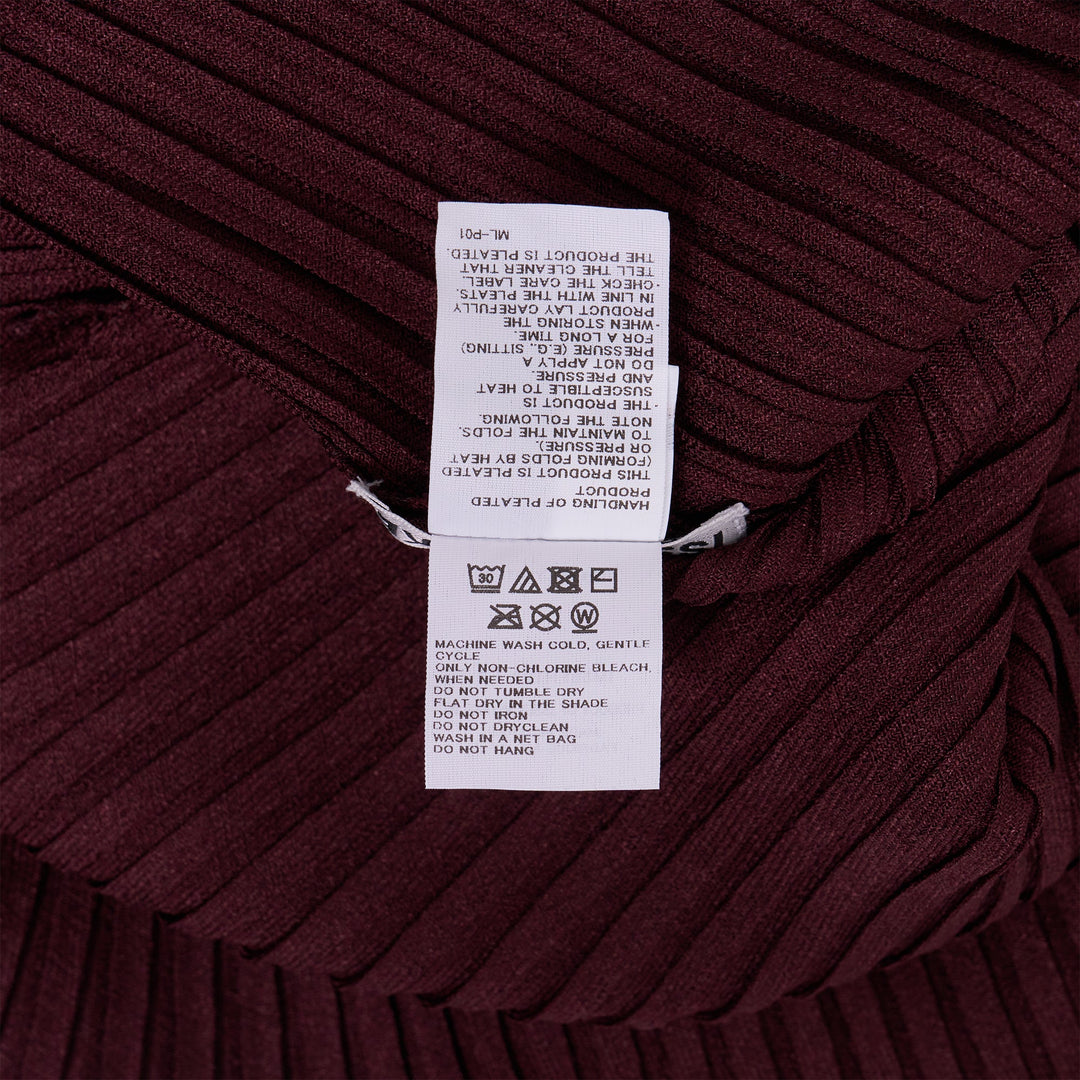 Linen Like Pleats Pleated Top