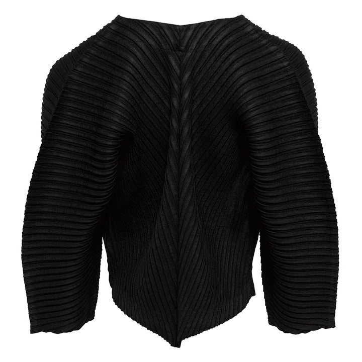 Linen Like Pleated Cardigan