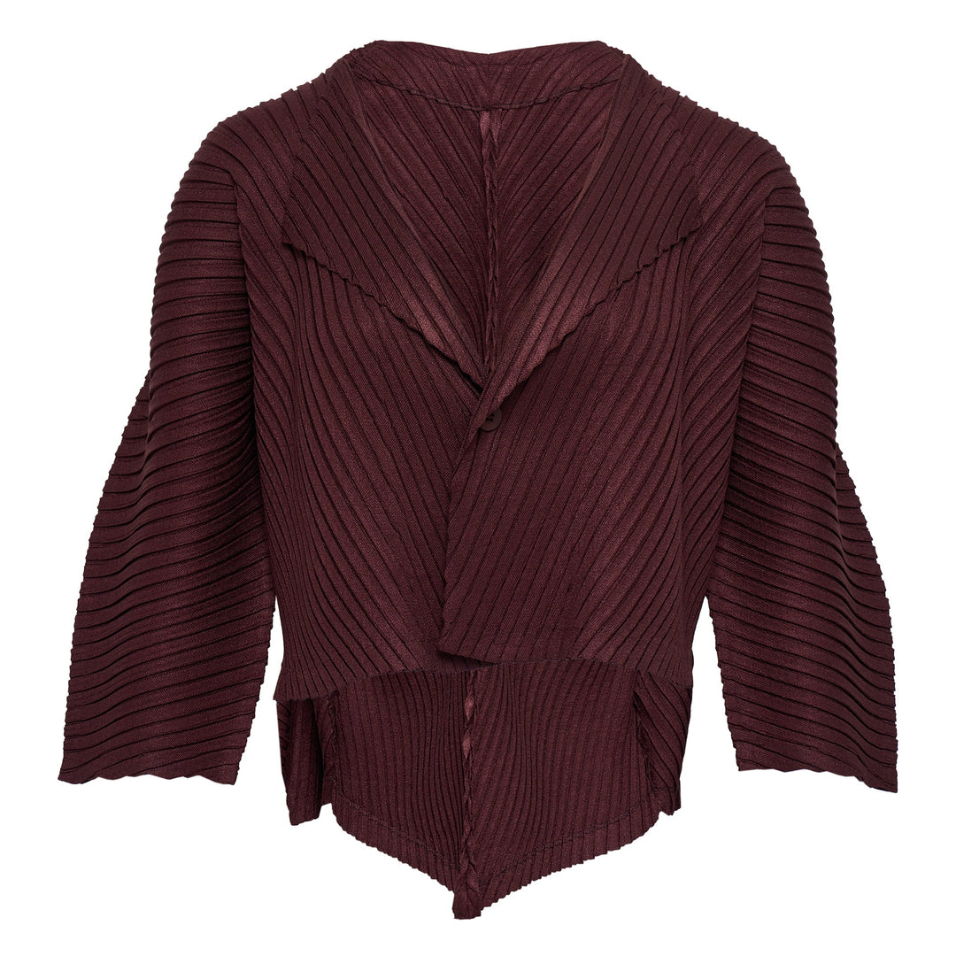 Linen Like Pleats Pleated Cardidan
