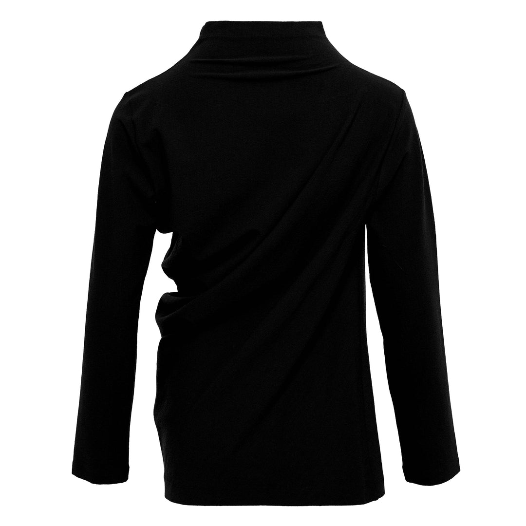 Three-Sleeved Jersey Knit Top