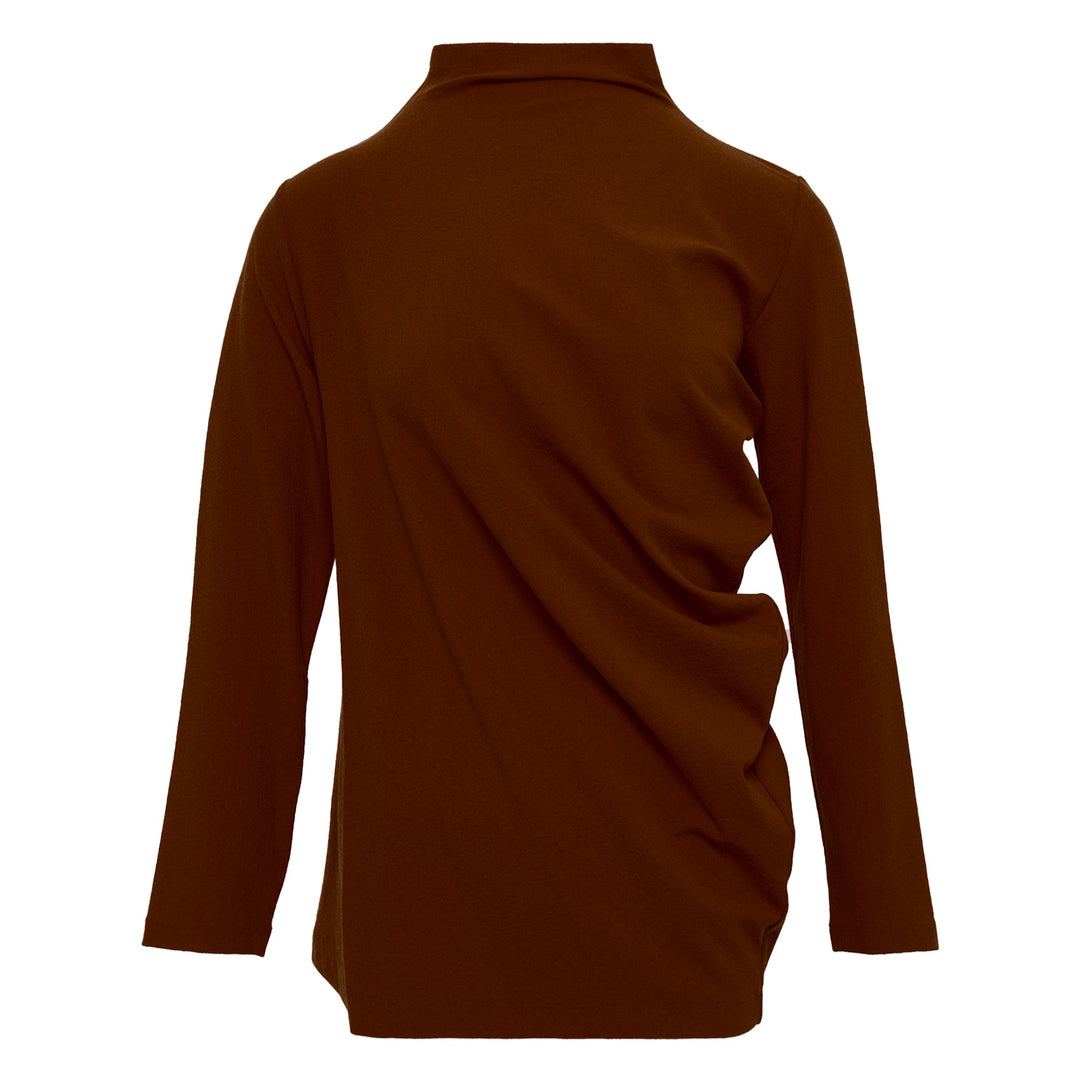 Three-Sleeved Jersey Knit Top